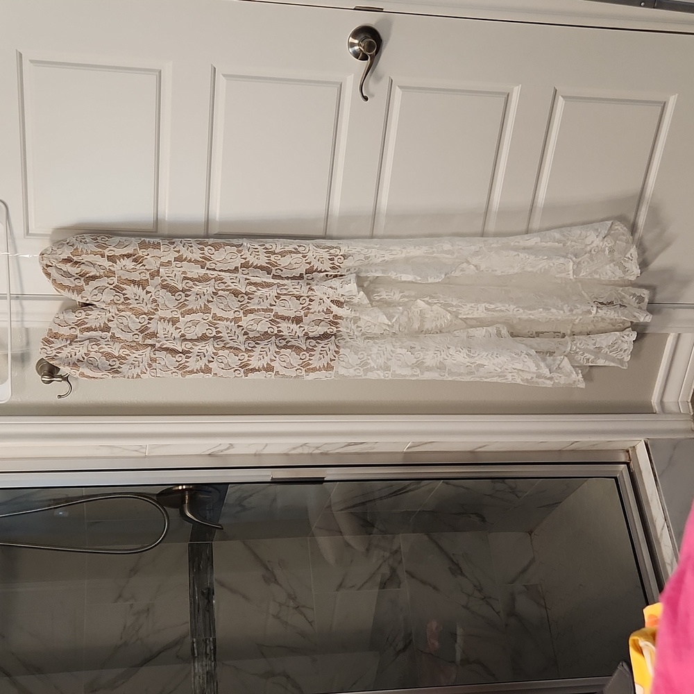Bella and Bloom Boutique Ready to Wed Lace Maxi Dress